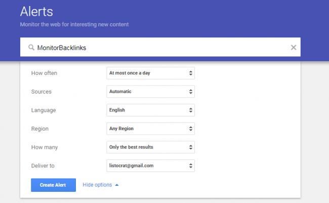 entrenamiento de backlink